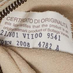 مملوكة مسبقًا Bottega Veneta Cream Intrecciato Leather Limited Edition 055/100 Tote