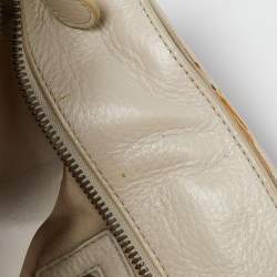 مملوكة مسبقًا Bottega Veneta Cream Intrecciato Leather Limited Edition 055/100 Tote
