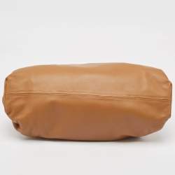 Pre Owned Bottega Veneta Brown Leather Classic The Pouch Clutch