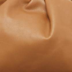 Pre Owned Bottega Veneta Brown Leather Classic The Pouch Clutch