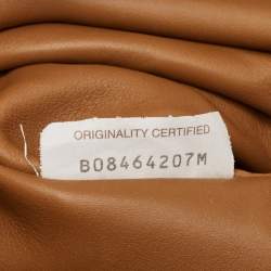 Pre Owned Bottega Veneta Brown Leather Classic The Pouch Clutch
