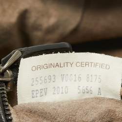 مملوكة مسبقًا Bottega Veneta Dark Choco Brown Intrecciato Leather Cube Shoulder Bag