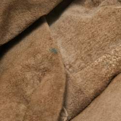 مملوكة مسبقًا Bottega Veneta Dark Choco Brown Intrecciato Leather Cube Shoulder Bag