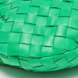 Bottega Veneta Green Intrecciato Leather Teen Jodie Hobo