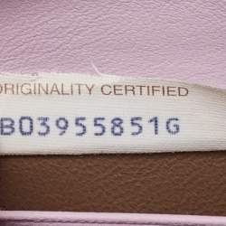 مملوكة مسبقًا Bottega Veneta Lilac Intrecciato Leather Zip Around Wallet