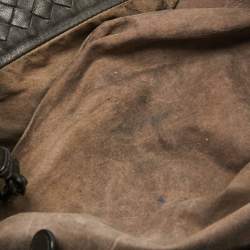 مملوكة مسبقًا Bottega Veneta Black Intrecciato Leather Cesta Tote