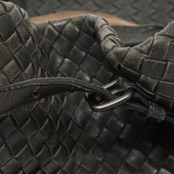مملوكة مسبقًا Bottega Veneta Black Intrecciato Leather Cesta Tote