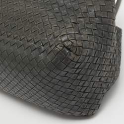 مملوكة مسبقًا Bottega Veneta Black Intrecciato Leather Cesta Tote