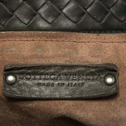 مملوكة مسبقًا Bottega Veneta Black Intrecciato Leather Cesta Tote