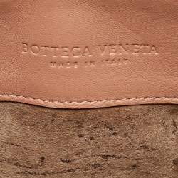 Bottega Veneta Beige Intrecciato Leather Olimpia Flap Shoulder Bag