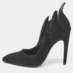 Bottega Veneta Black Suede Pumps Size 38