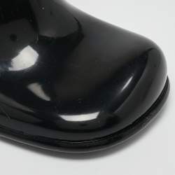 Bottega Veneta Black Rubber Ankle Boots Size 39