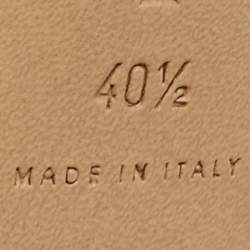 Pre Owned Bottega Veneta Purple Woven Leather Curve Slide Sandals Size 40.5