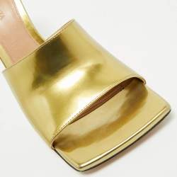 Pre Owned صندل بوتيغا فينيتا ليدو جلد مبطن كريمي مقاس 37