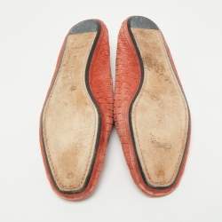 Pre Owned Bottega Veneta Brick Intrecciato Suede Smoking Slippers Size 40