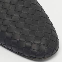 مملوكة مسبقًا حذاء سلايد بوتيغا فينيتا فلاندرا جلد أنترشياتو أسود مقاس 38.5