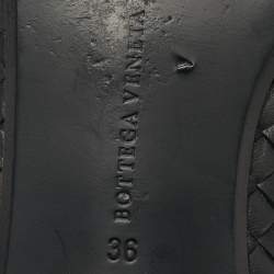 مملوكة مسبقًا حذاء سلايد بوتيغا فينيتا فلاندرا جلد أنترشياتو أسود مقاس 38.5