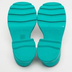 Pre Owned Bottega Veneta Black Leather Flash Mules Size 35