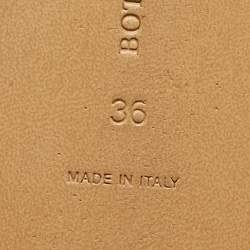 مملوكة مسبقًا صندل سلايد بوتيغا فينيتا ليدو جلد أنترشياتو أحمر مقاس 35.5