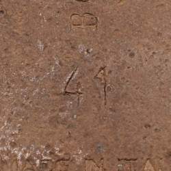 Pre Owned حذاء فلات بوتيغا فينيتا فياندرا جلد إنتريشياتو فضي مقاس 41