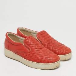 مملوكة مسبقًا حذاء رياضي بوتيغا فينيتا سليب أون جلد أنترشياتو بورغوندي دودجر مقاس 36