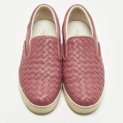 مملوكة مسبقًا حذاء رياضي سليب أون بوتيغا فينيتا جلد أنترشياتو أزرق مقاس 37