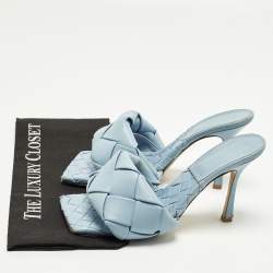 مملوكة مسبقًا صندل بوتيغا فينيتا جلد إنترشياتو أزرق مقاس 41