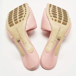 مملوكة مسبقًا صندل سلايد بوتيغا فينيتا جلد أخضر زيتي مقاس 38