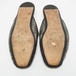 Pre Owned حذاء مولز بوتيغا فينيتا جلد إنتريشياتو برونزي ميتالك مقاس 38