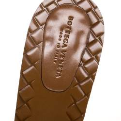 مملوكة مسبقًا صندل سلايد بوتيغا فينيتا "رافيلو" جلد أنترشياتو أحمر مقاس 40