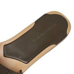 مملوكة مسبقًا صندل سلايد بوتيغا فينيتا أخضر زيتوني داكن إنترشياتو مقاس 41