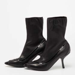 Patent Leather Knee High Boots in Black - Acne Studios