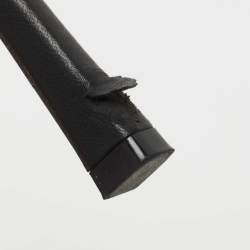 Pre Owned Bottega Veneta Black Quilted Leather Lido Slide Sandals Size 39