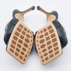 مملوكة مسبقًا صندل سلايد بوتيغا فينيتا ليدو جلد إنترشياتو أزرق مقاس 39