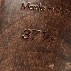 Pre Owned Bottega Veneta White Intrecciato Clog Sandals Size 37.5