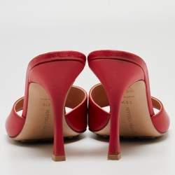 Bottega Veneta Red Leather Strech Mules Size 39.5