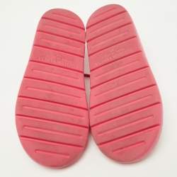 Bottega Veneta Pink Rubber Jelly Sandals Size 37