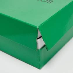 Pre Owned Bottega Veneta Black Rubber Flash Mules Size 41