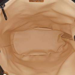 Bottega Veneta Black Nappa Intrecciato Drawstring Backpack