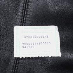 Bottega Veneta Black Nappa Intrecciato Drawstring Backpack