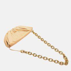 Pre Owned Lambskin Belt Chain Pouch