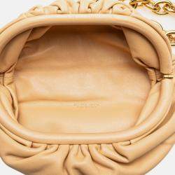 Pre Owned Lambskin Belt Chain Pouch