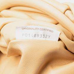 Pre Owned Lambskin Belt Chain Pouch