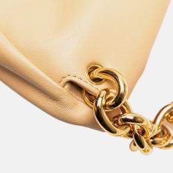 Pre Owned Lambskin Belt Chain Pouch