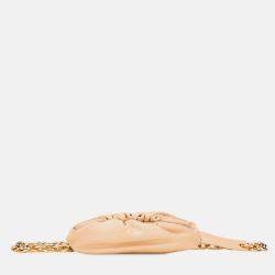 Pre Owned Lambskin Belt Chain Pouch