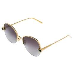 Boucheron Gold Tone/ Bicolor Gradient BC0079S Round Sunglasses