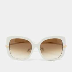 Boucheron White BC0002SA Gradient Sunglasses