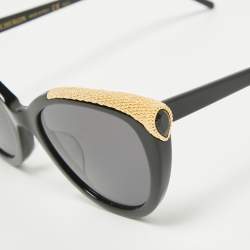 Boucheron Bronze Tone/ Black BC0116S Gradient Cat Eye Sunglasses
