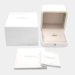 Boucheron 18K Yellow Gold and Mother of pearl Serpent Boheme Ring 54