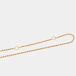 Boucheron Serpent Boheme Malachite 18k Yellow Gold S Motif Necklace